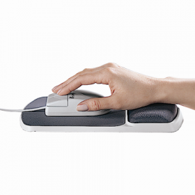 Fellowes 啫喱手腕軟墊連滑鼠墊 Gel Wrist Rest with mouse pad