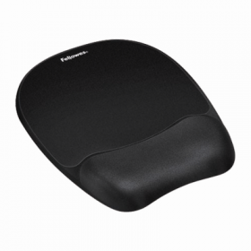 Fellowes 記憶凝膠手腕軟墊連滑鼠墊 Memory Foam Wrist Rest With Mouse Pad