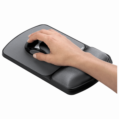 Fellowes Microban® 防菌啫喱手墊連滑鼠墊 Gel Wrist Rest with mouse pad