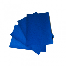 HOLLIES 230g 雙面皮紋紙(藍色) Fancy paper-blue