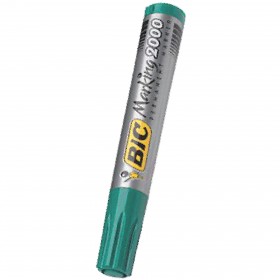 BIC 油性箱頭筆 (圓嘴) - 綠色 Permanent Marker (Bullet Tip) - Green