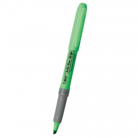BIC Grip brite liner 綠色螢光筆 – 綠色筆桿