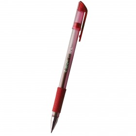 BIC L1 透明筆桿啫喱筆 - 紅色 GL1 Ball Pen - Red