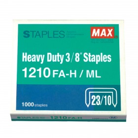 MAX 1210FA-H 重型釘書針- 1,000枚裝 (Heavy Duty Staple- 1,000 pcs/box)