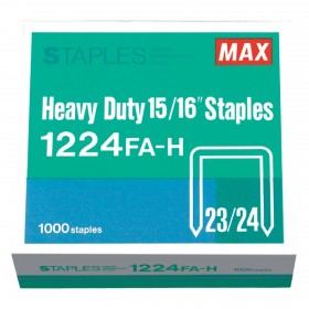 MAX 1224FA-H 重型釘書針- 1,000枚 (Heavy Duty Staple- 1,000 pcs/box)