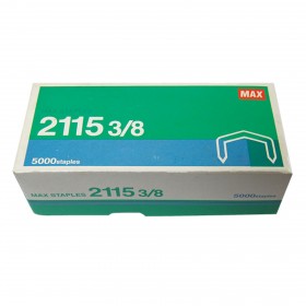 MAX 2115-3/8拱型釘書針- 5,000枚裝 (Staples- 5,000 pcs/box)