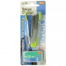 MAX HD-10K 釘書機連針套裝/ 綠色 (Stapler with staple package/ Green)